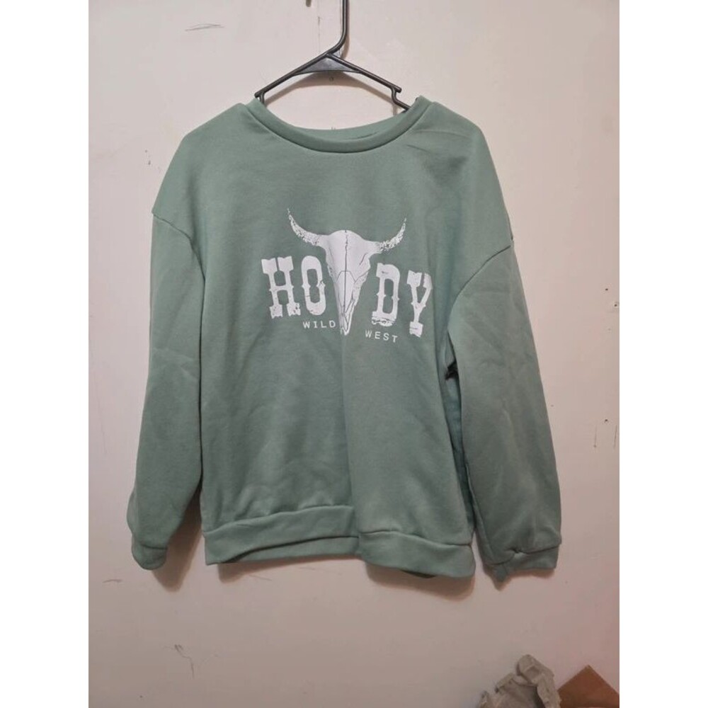 Howdy Crewneck. Size XL
